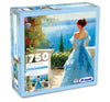 Frank Lady in Blue 750 Piece Jigsaw Puzzle