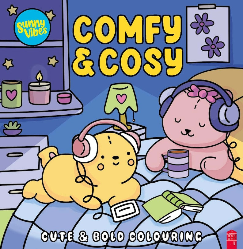 Comfy & Cosy Colouring Book
