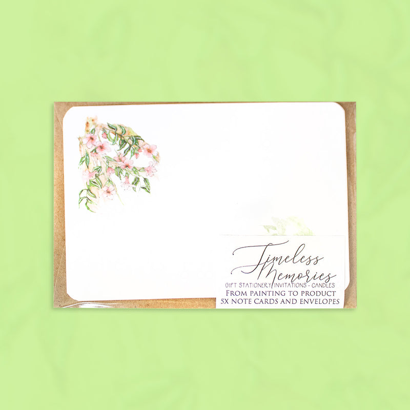 5 Port St John Creepers Note Cards & Envelopes Pack