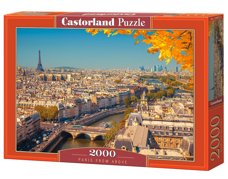 Paris From Above 2000 Piece Puzzle Box
