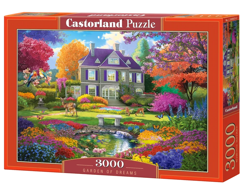 Garden of Dreams 3000 Piece Puzzle Box