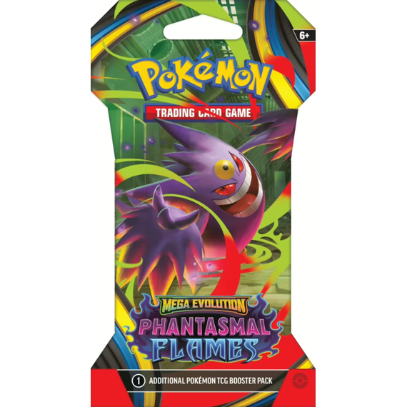 Pokémon: Phantasmal Flames Gengar Sleeved Booster Pack