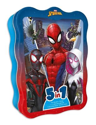 Marvel Spiderman 5 in 1 Tin