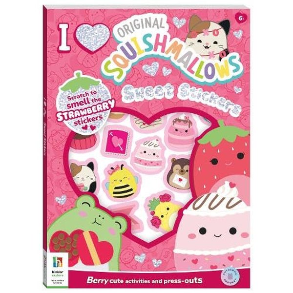 I Love Squishmallows Sweet Stickers