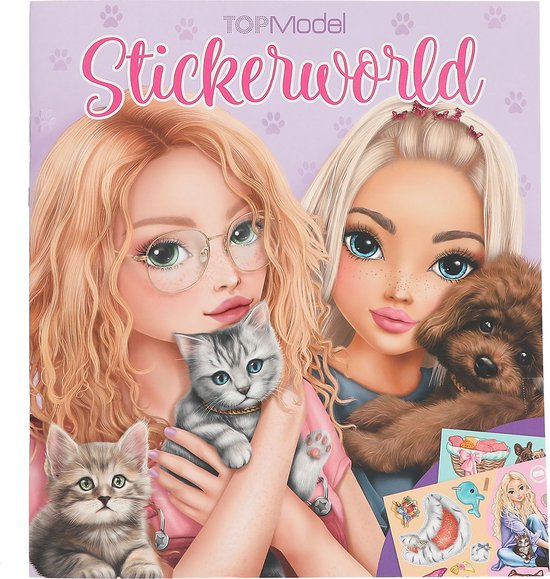 Stickerworld Kitty and Doggy