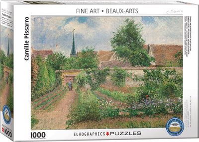 Vegetable Garden Overcast 1000 Piece Puzzle Box