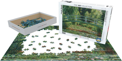 The Japanese Footbridge 1000 Piece Puzzle Box