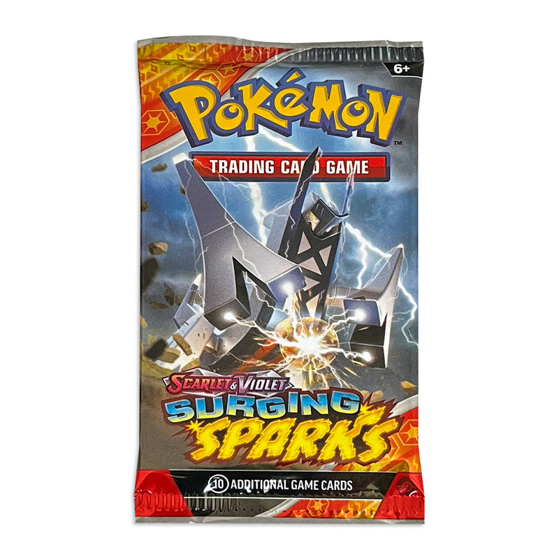 Pokémon Scarlet & Violet-Surging Sparks Archaludon Ex (191-85928) 10 Card Booster Pack