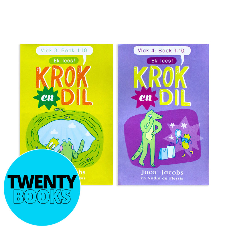 Krok en Dil Vlak 3 & 4 (20 Boek Pak)