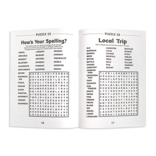 Word Search Blue Power Puzzles - Readers Warehouse