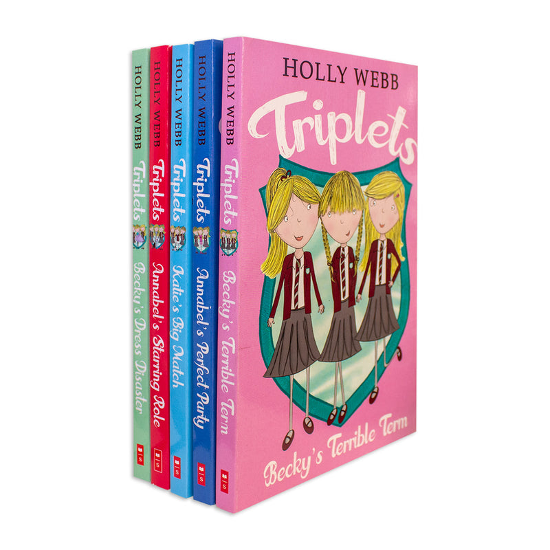 Holly Webb Triplets 5 Book Pack