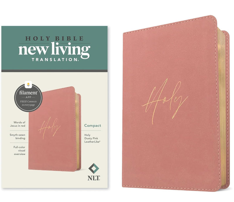 Holy Bible: New Living Translation: Pink