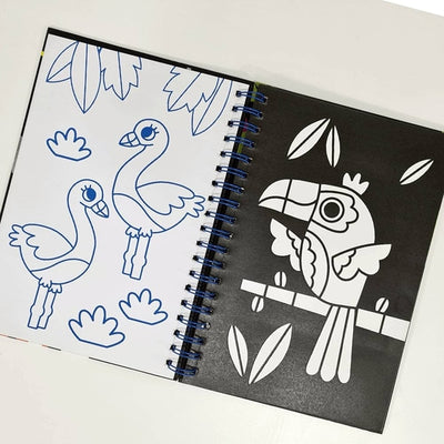 Animal Foil Art - Readers Warehouse