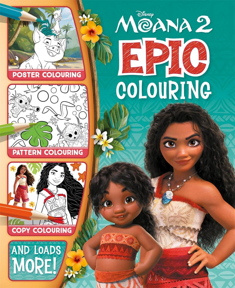 Disney Moana 2: Epic Colouring