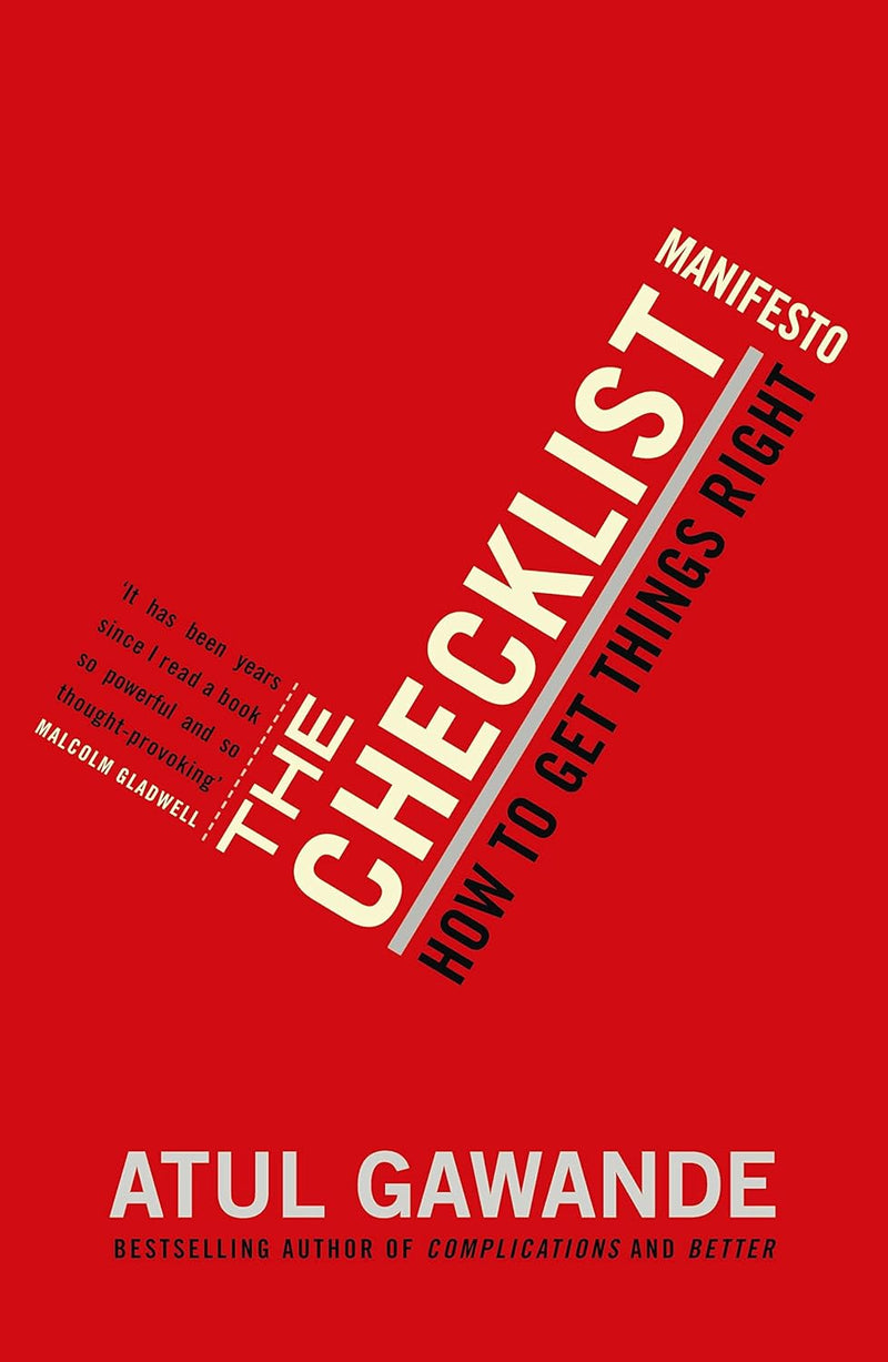 The Checklist Manifesto
