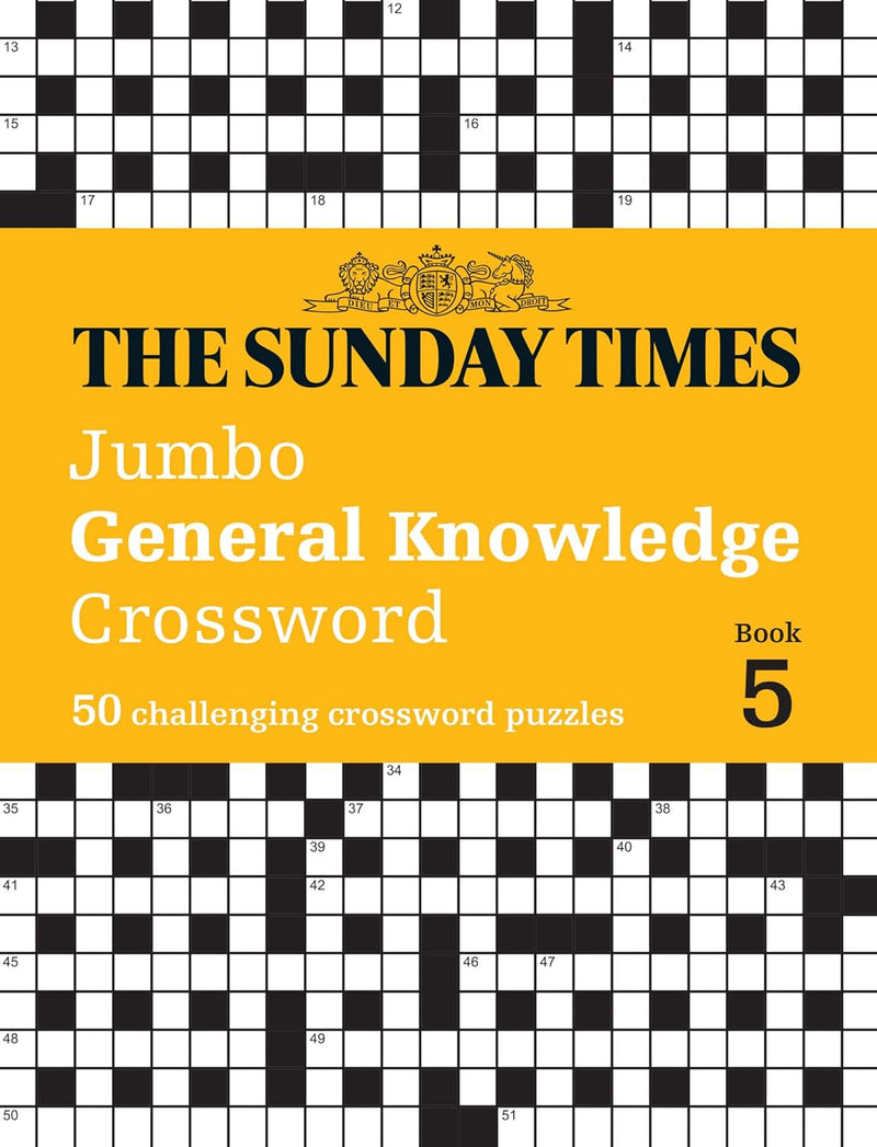 The Sunday Times Jumbo General Knowledge Crossword Book 5