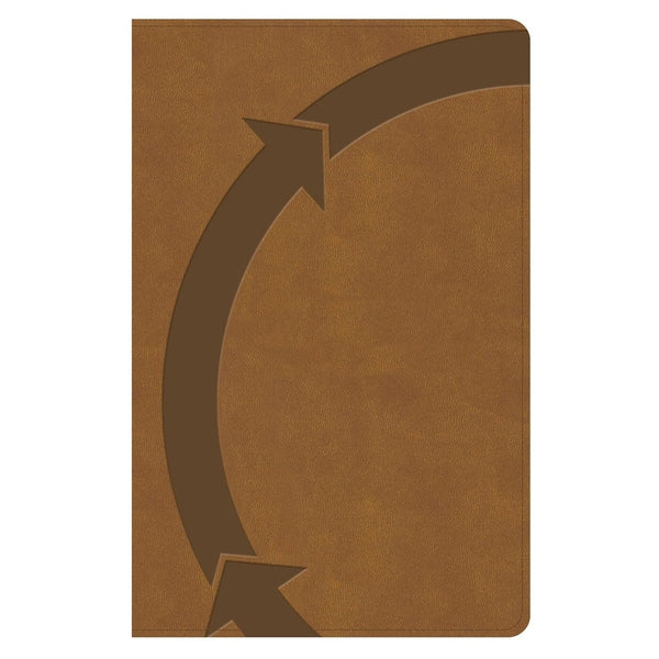 CSB Brown Daily Disciples Bible