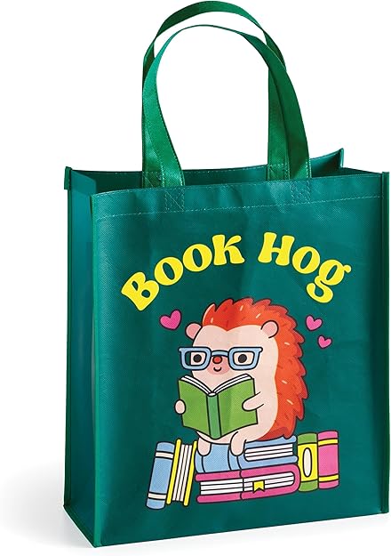 Book Hog Reusable Shopping Bag
