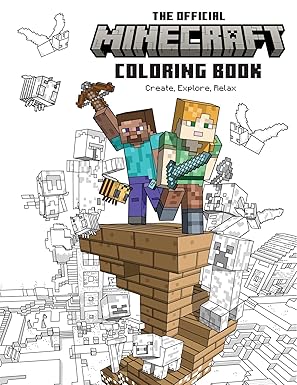 The Official Minecraft Coloring Book