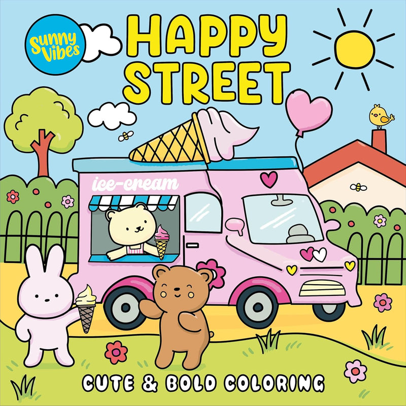 Happy Street Colouring Book