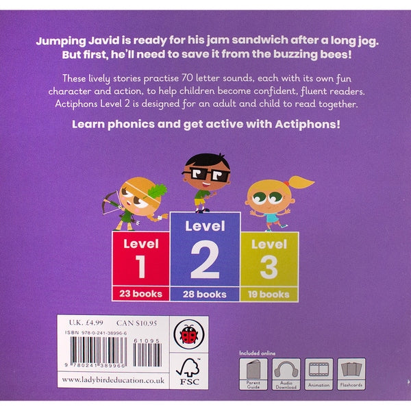 Actiphons - Jumping Javid - Readers Warehouse