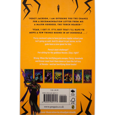 Percy Jackson: Wrath of the Triple Goddess - Includes Free Badge