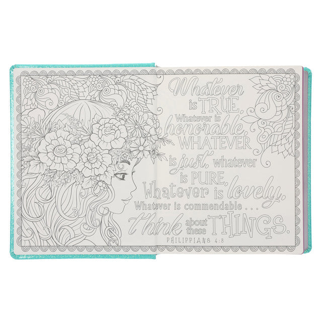 ESV My Creative Teal Bible