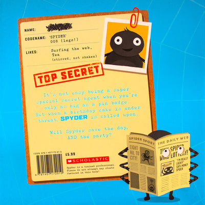 Spyder The Worlds Smallest Secret Agent - Readers Warehouse