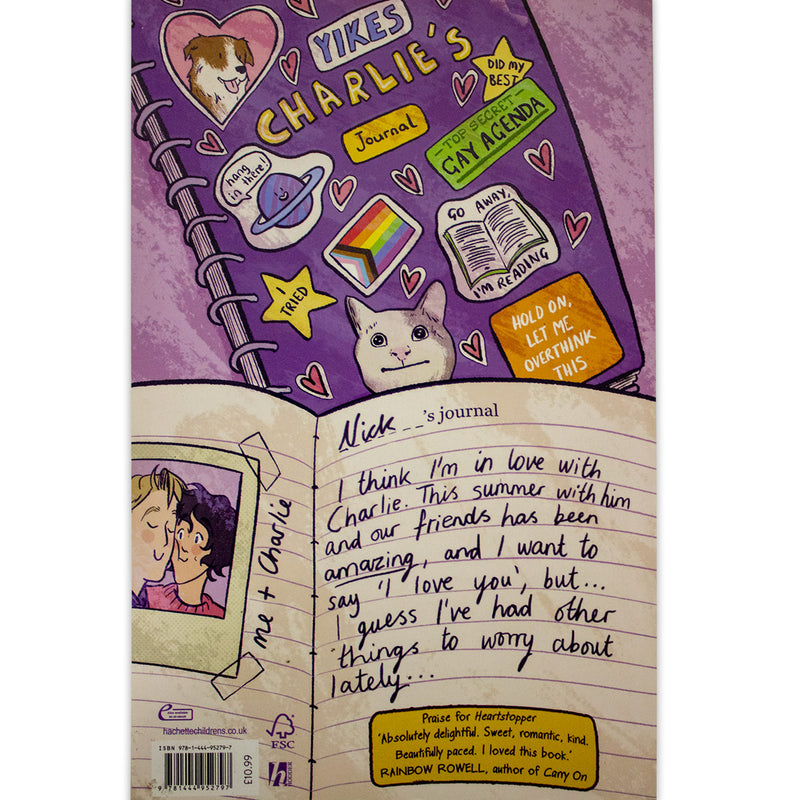 Heartstopper: Volume 4 (Including Bookmark)