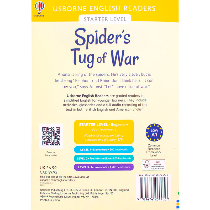 Spiders Tug Of War - Readers Warehouse