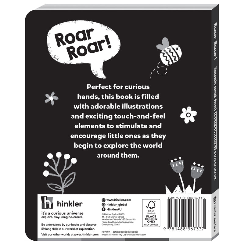 Roar Roar! Touch and Feel Book