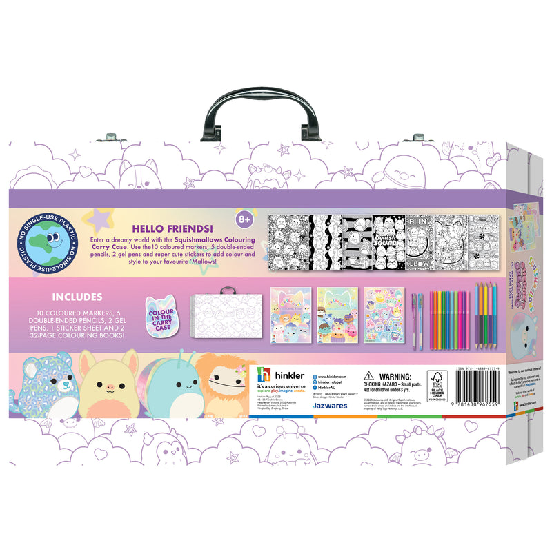 Squishmallows Ultimate Colouring Carry Kit