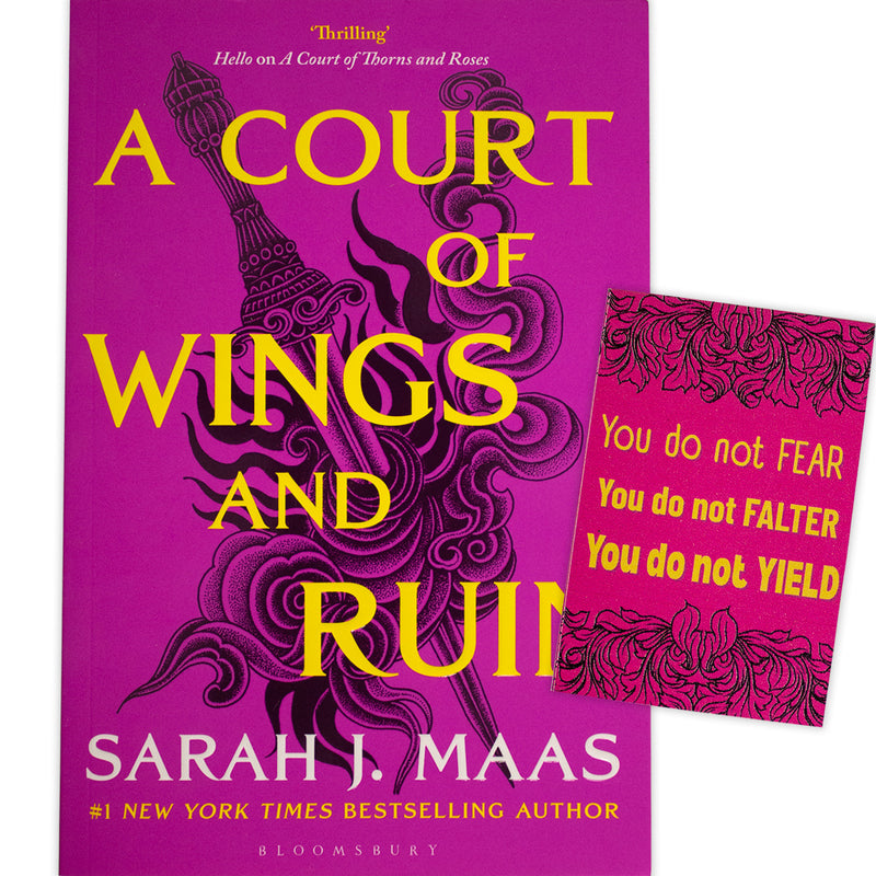 A Court Of Wings And Ruin (Including Bookmark)