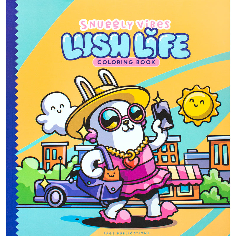 Snuggly Vibes: Lush Life Coloring Book