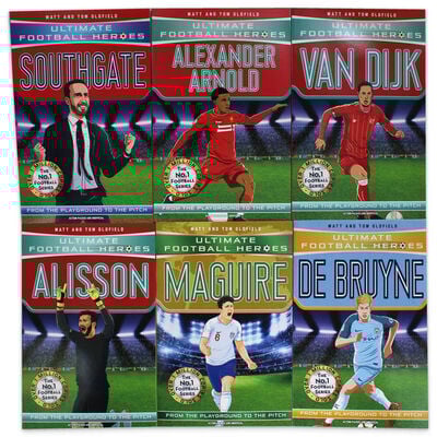 Ultimate Football Heroes Collection all the books in the set