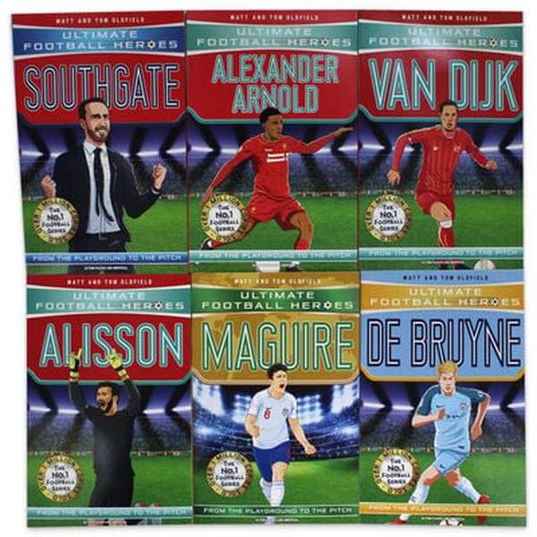 Ultimate Football Heroes Collection all the books in the set