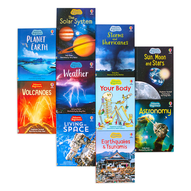 Usborne Beginners Science Collection 10 Book Box Set