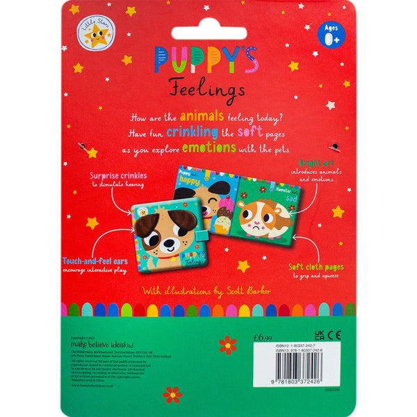 Little Stars Puppy’s Feelings Cloth Book - Readers Warehouse