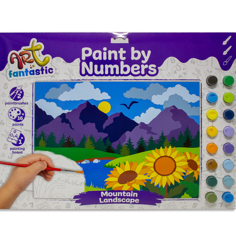 Paint by Number : Mountain Landscape