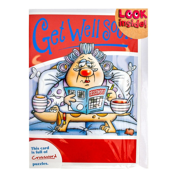  Get Well Soon Puzzle: More Crossword | Readers Warehouse