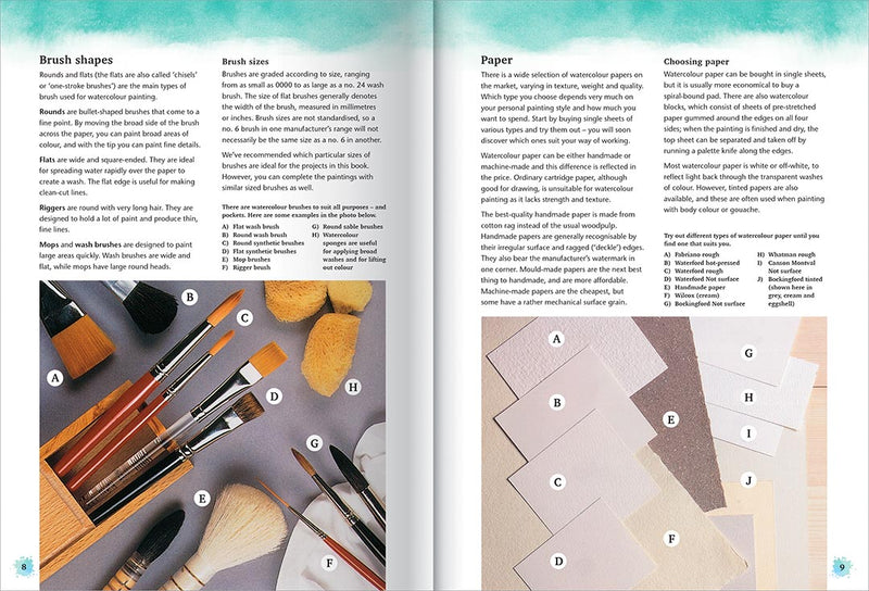 Art Maker Watercolour Masterclass Box-Set - Readers Warehouse