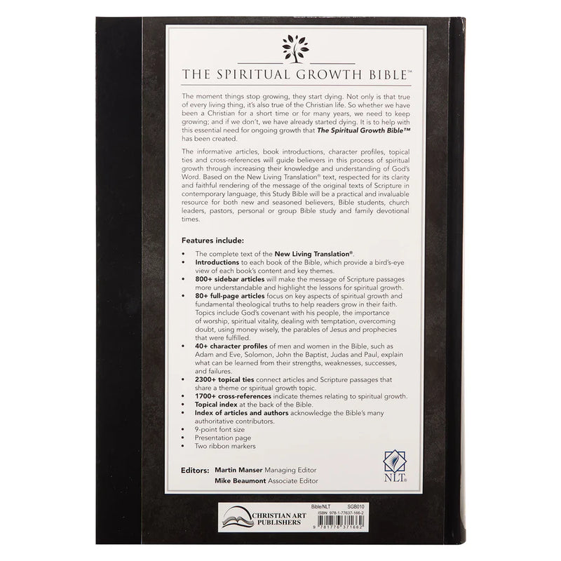 The Spiritual Growth Bible Black