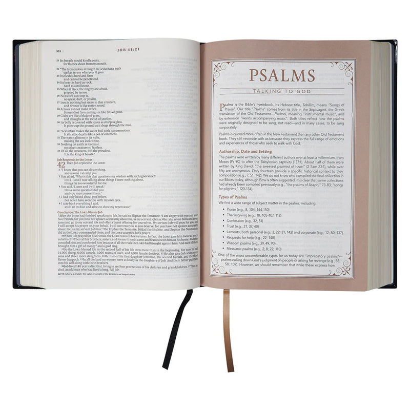 The Spiritual Growth Bible Black