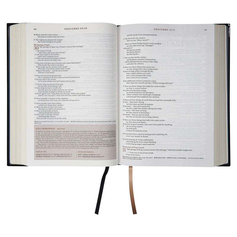 The Spiritual Growth Bible Black