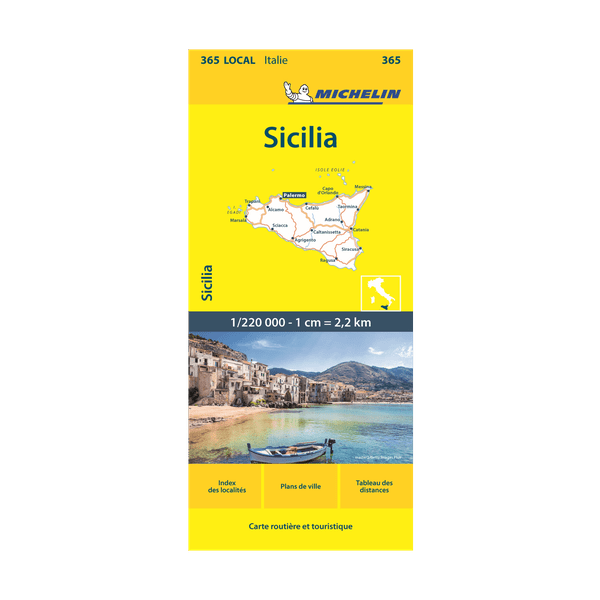 Michelin Map: Sicilia
