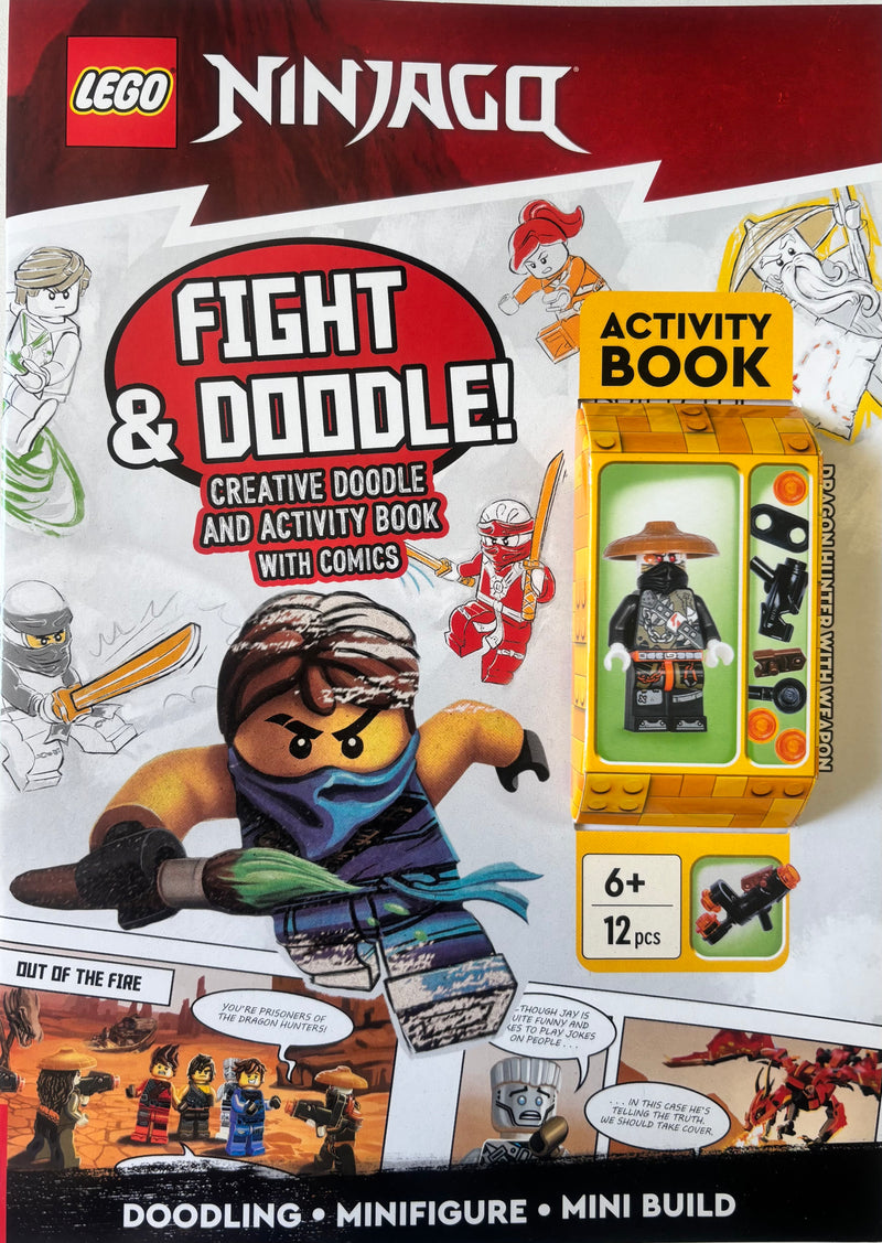 Lego Ninjago: Fight & Doodle Activity Book