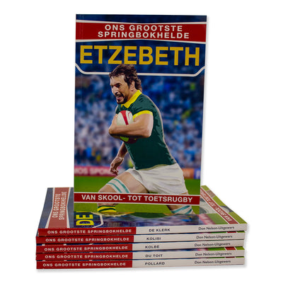 Ons Grootste Springbokhelde 6 Book collection