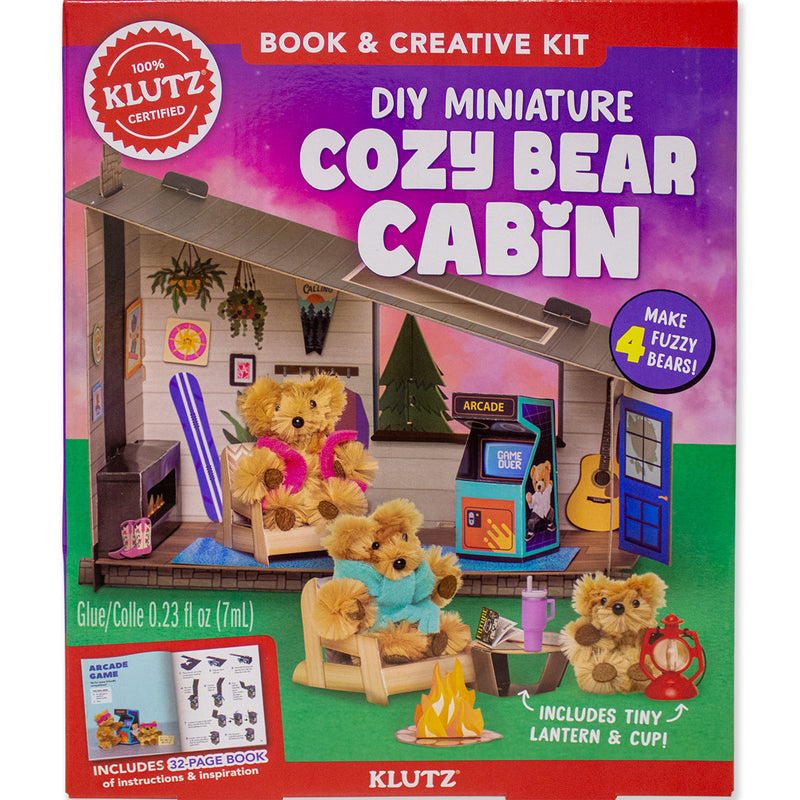 DIY Miniature Cozy Bear Cabin