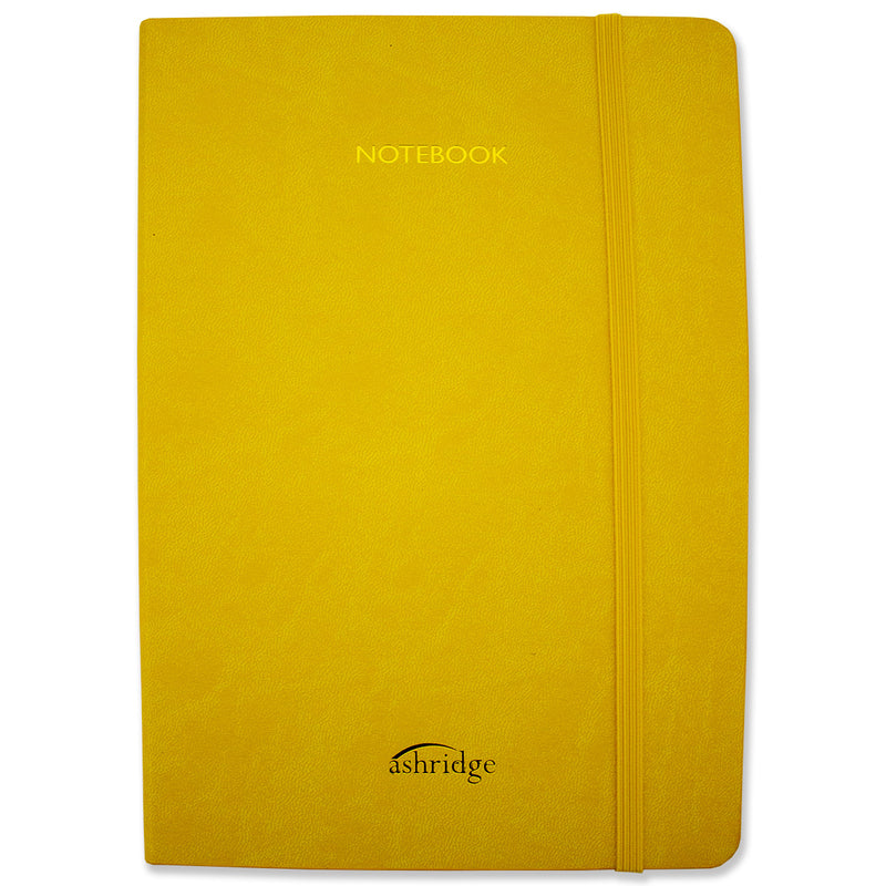Ashridge Yellow A4 Notebook