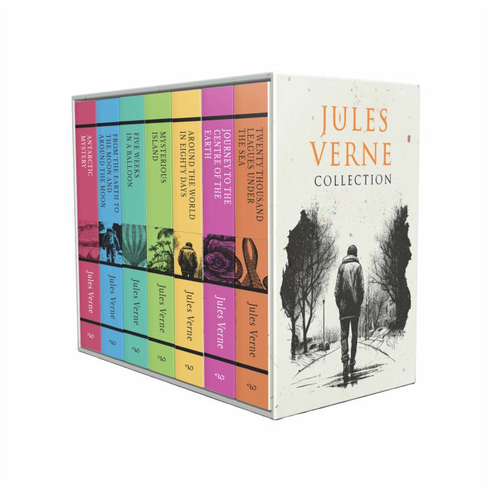 Jules Verne Collection 7 Books Collection